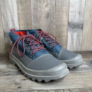 Mens Toms Cordova Blue Mid Waterproof Athletic Hiking Boots Shoes Size 11.5 D